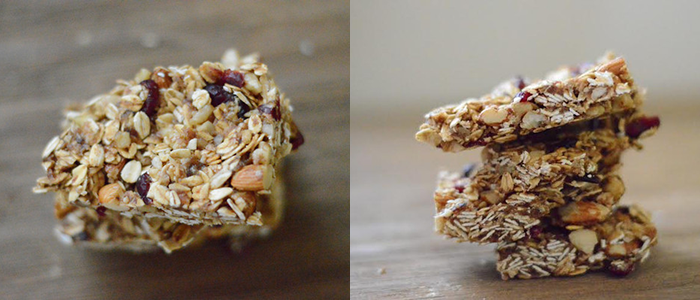 Vision Fitness & Wellness Recipes | Berry Bliss Granola Bar Recipe