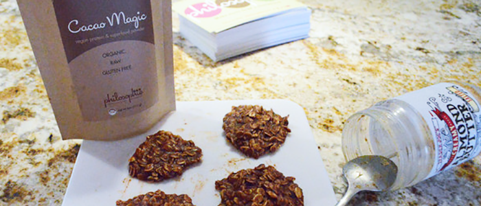 Superfood Chocolate Oatmeal Cookies