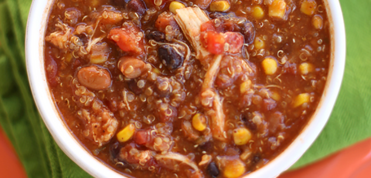 Chili with Quinoa and Chocolate